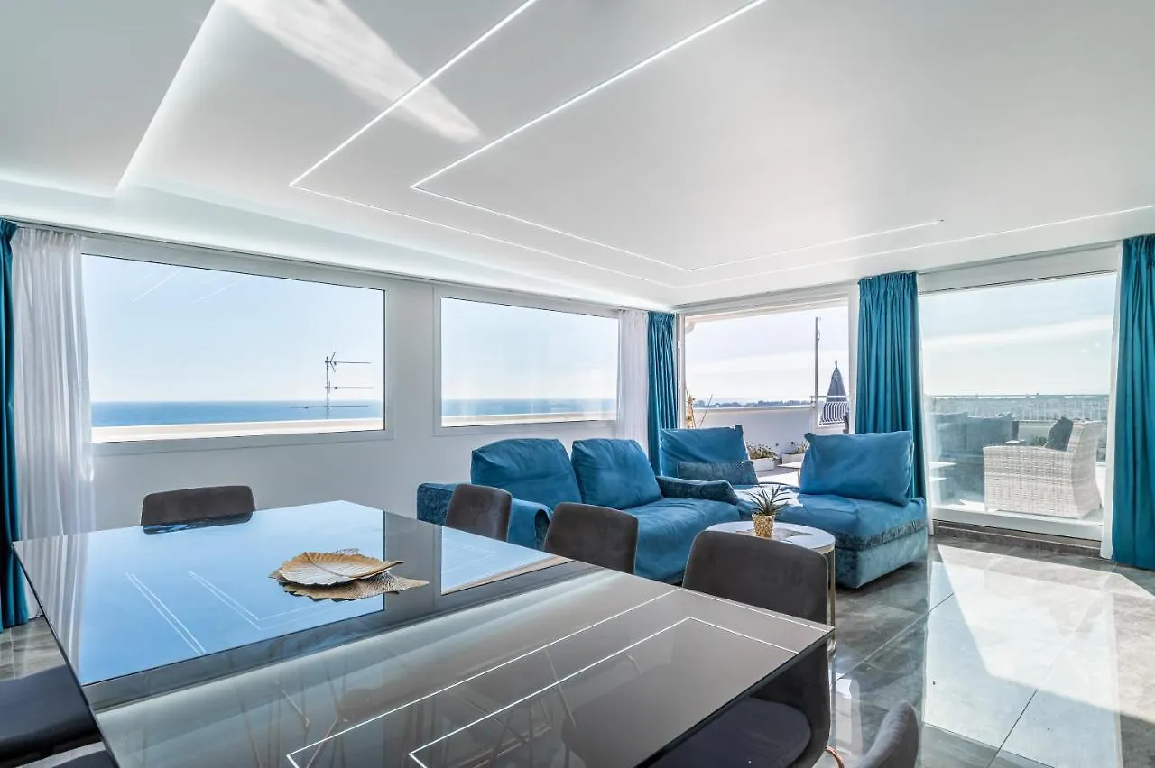 Luxury Azzurra Seaview House With Terrace Apartment Giardini Naxos